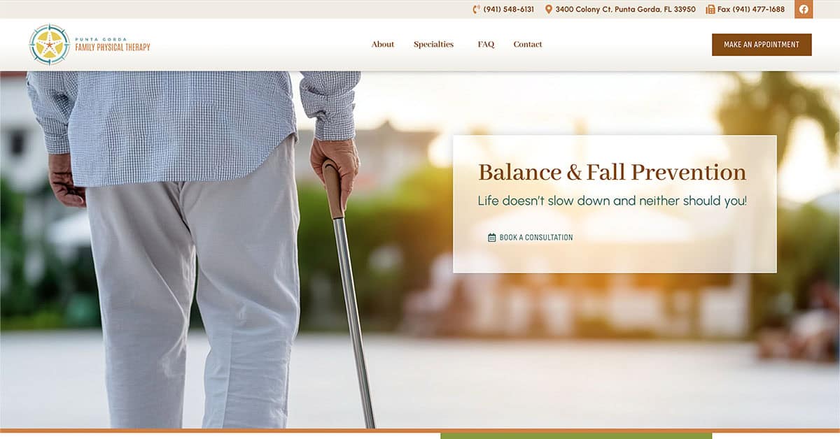 Balance & Fall Prevention | PG Family Physical Therapy